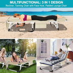 3 In 1 Sun Tanning Chair