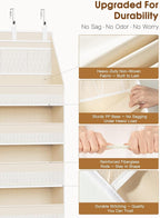 Heavy Duty Over Door Hanging Organizer, Sturdy Vertical Storage for Home